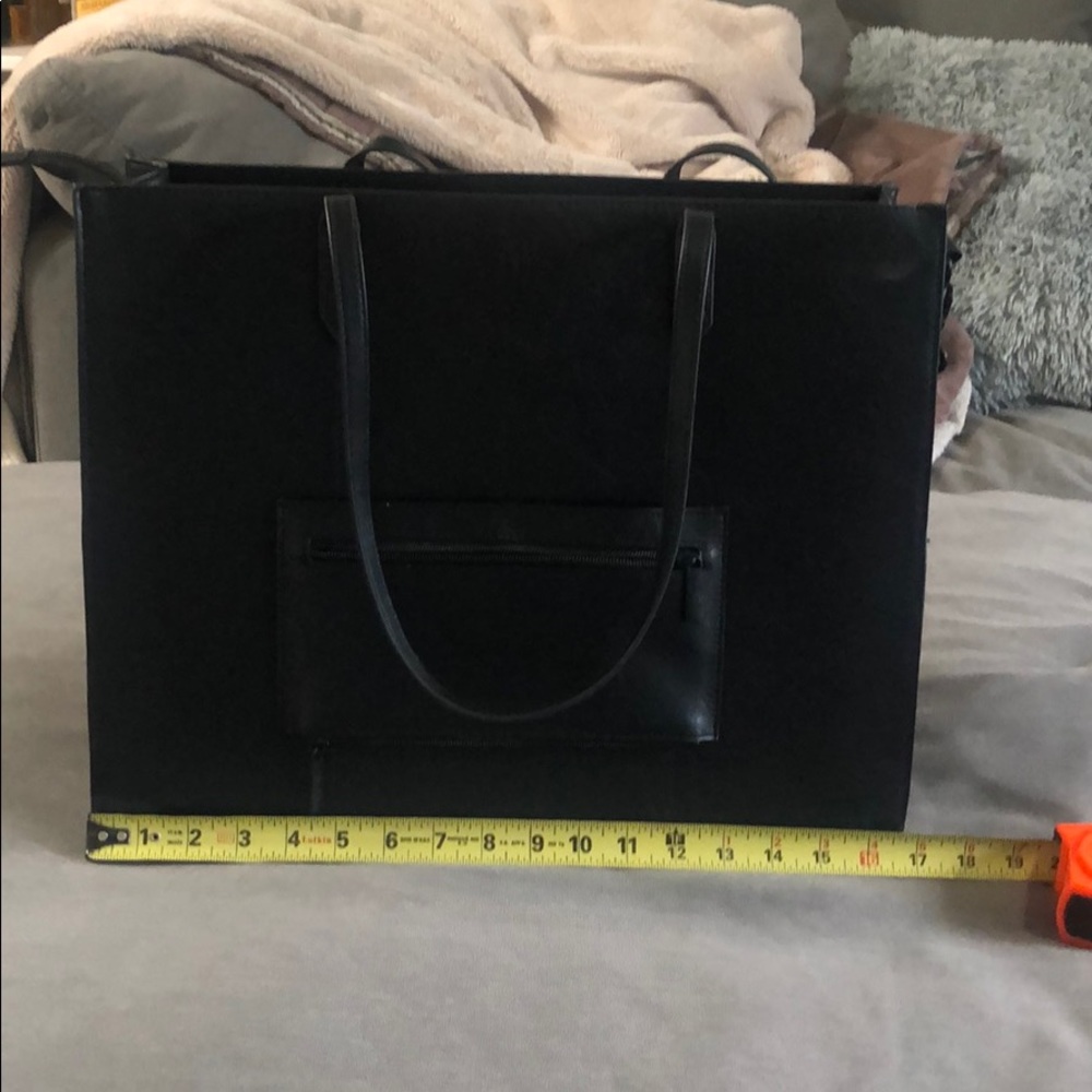 Beis Black Work Tote